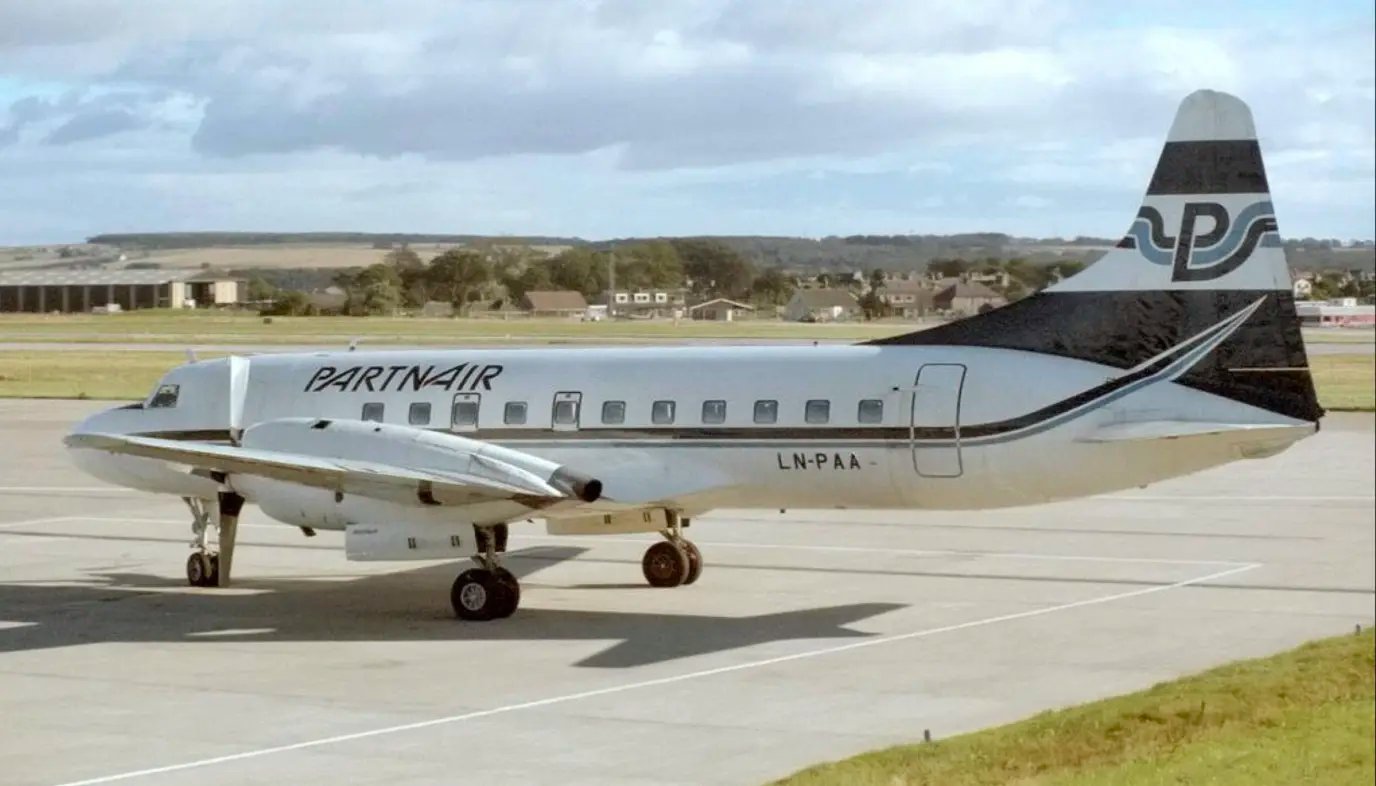 Partnair Flight PD394 — photograph 1